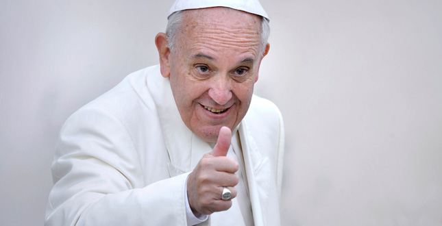 Papa Francesco ai  ministranti (Roma 2014)